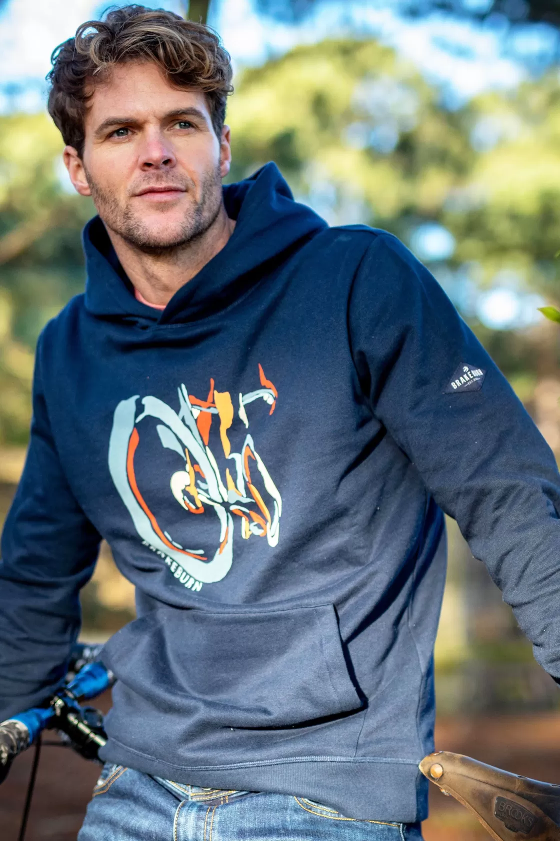 Sweatshirts And Hoodies>Brakeburn Bike Hoodie Multicoloured