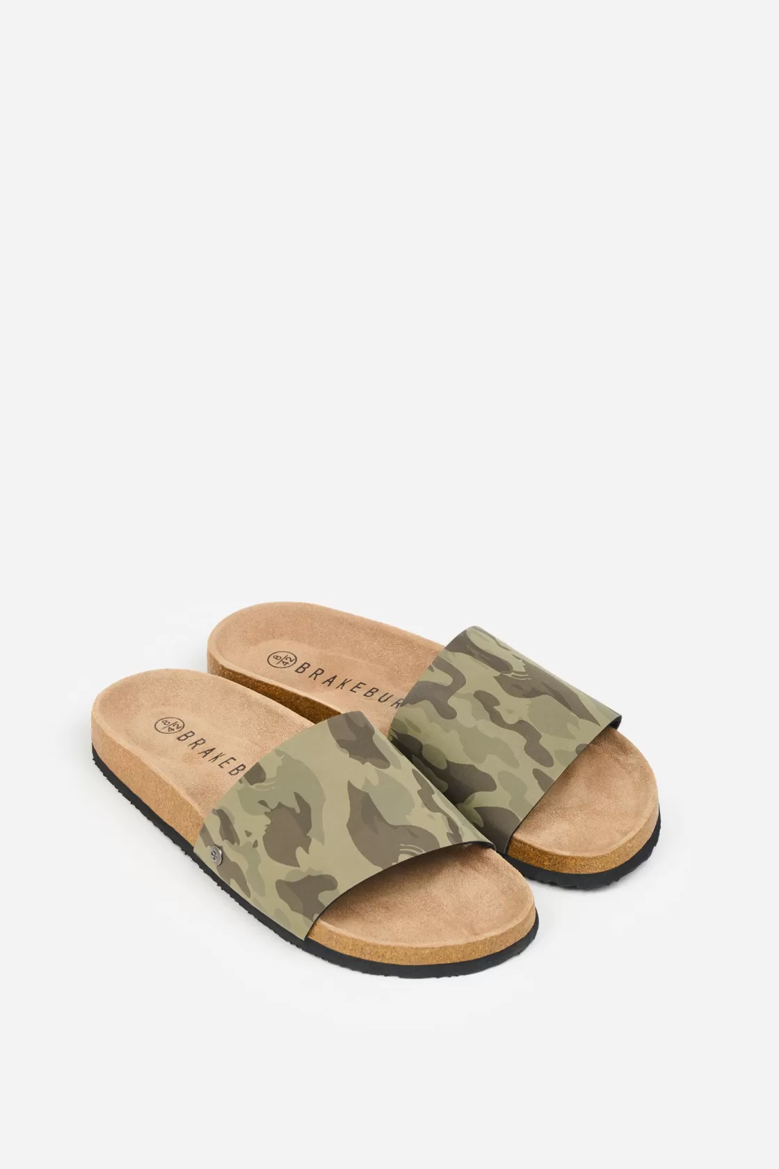 Sandals>Brakeburn Camo Sliders Green