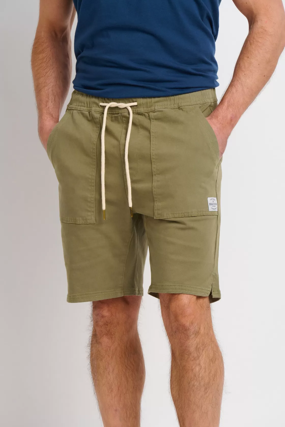 Trousers And Shorts>Brakeburn Carpenter Shorts Khaki