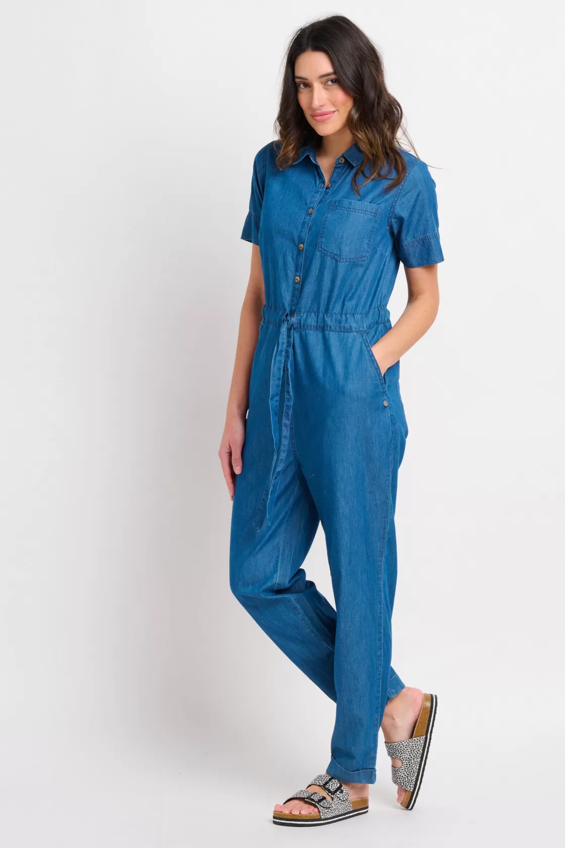 Jumpsuits And Dungarees>Brakeburn Charlie Jumpsuit Coral