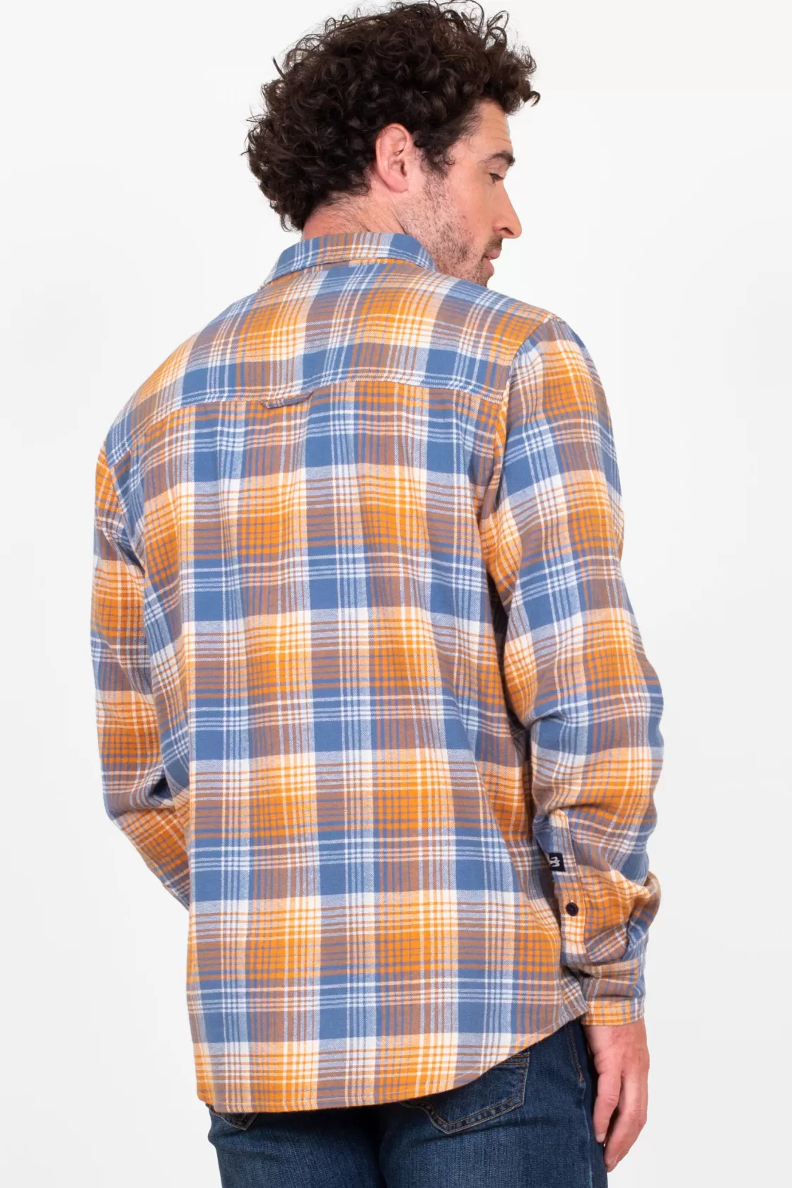 Shirts>Brakeburn Checked Shirt Blue