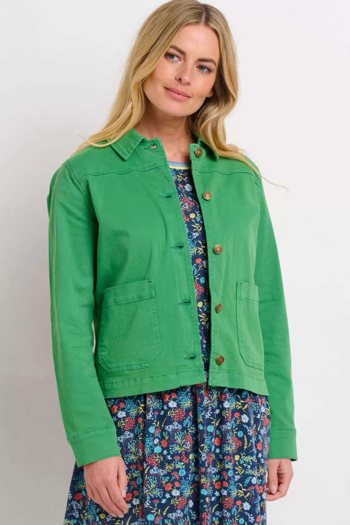 Coats And Jackets>Brakeburn Chore Coat Green