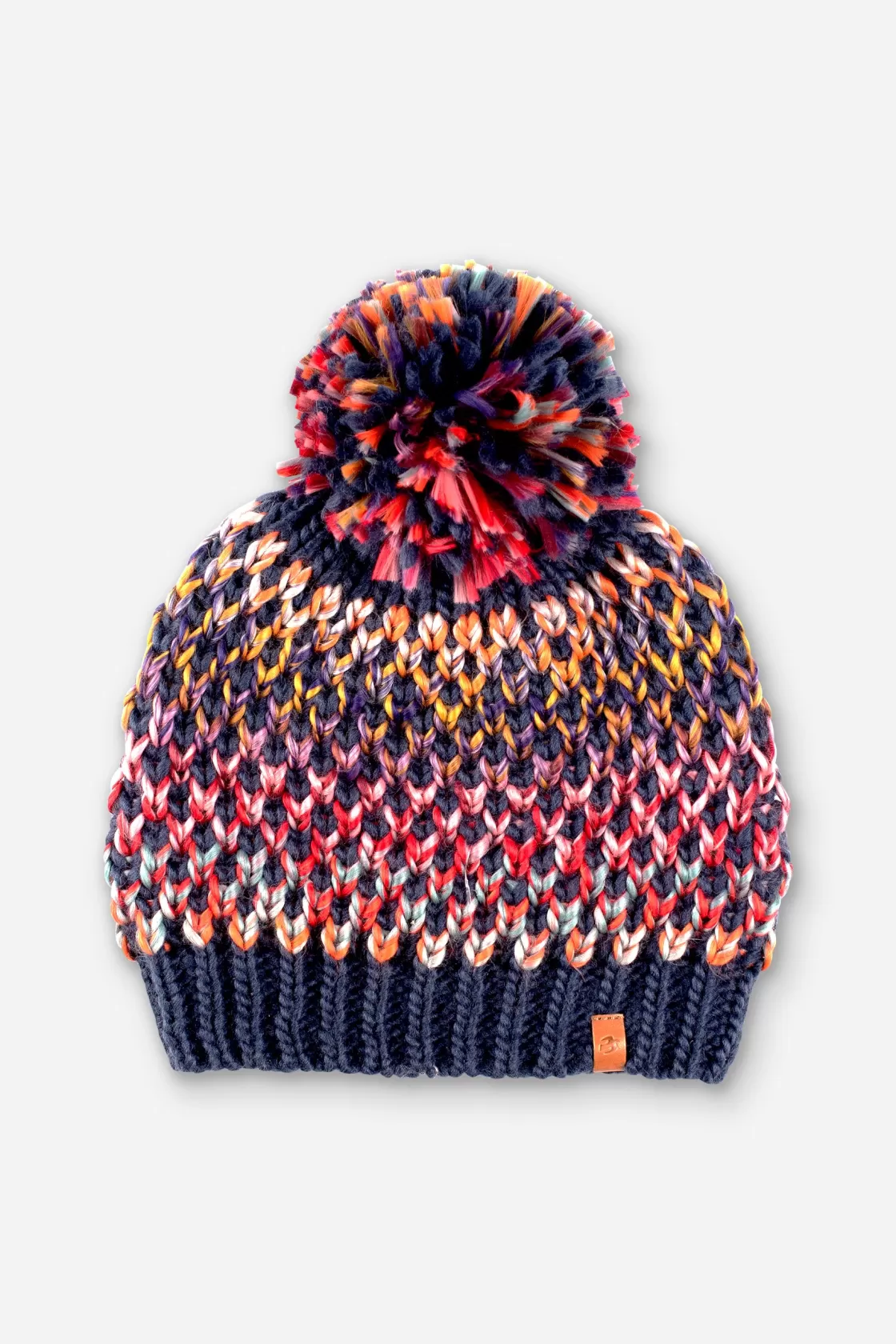 Hats And Gloves>Brakeburn Chunky Space Dye Beanie Multicoloured