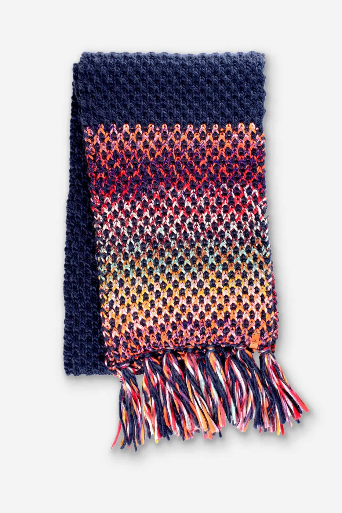 Hats And Gloves>Brakeburn Chunky Space Dye Scarf Multicoloured