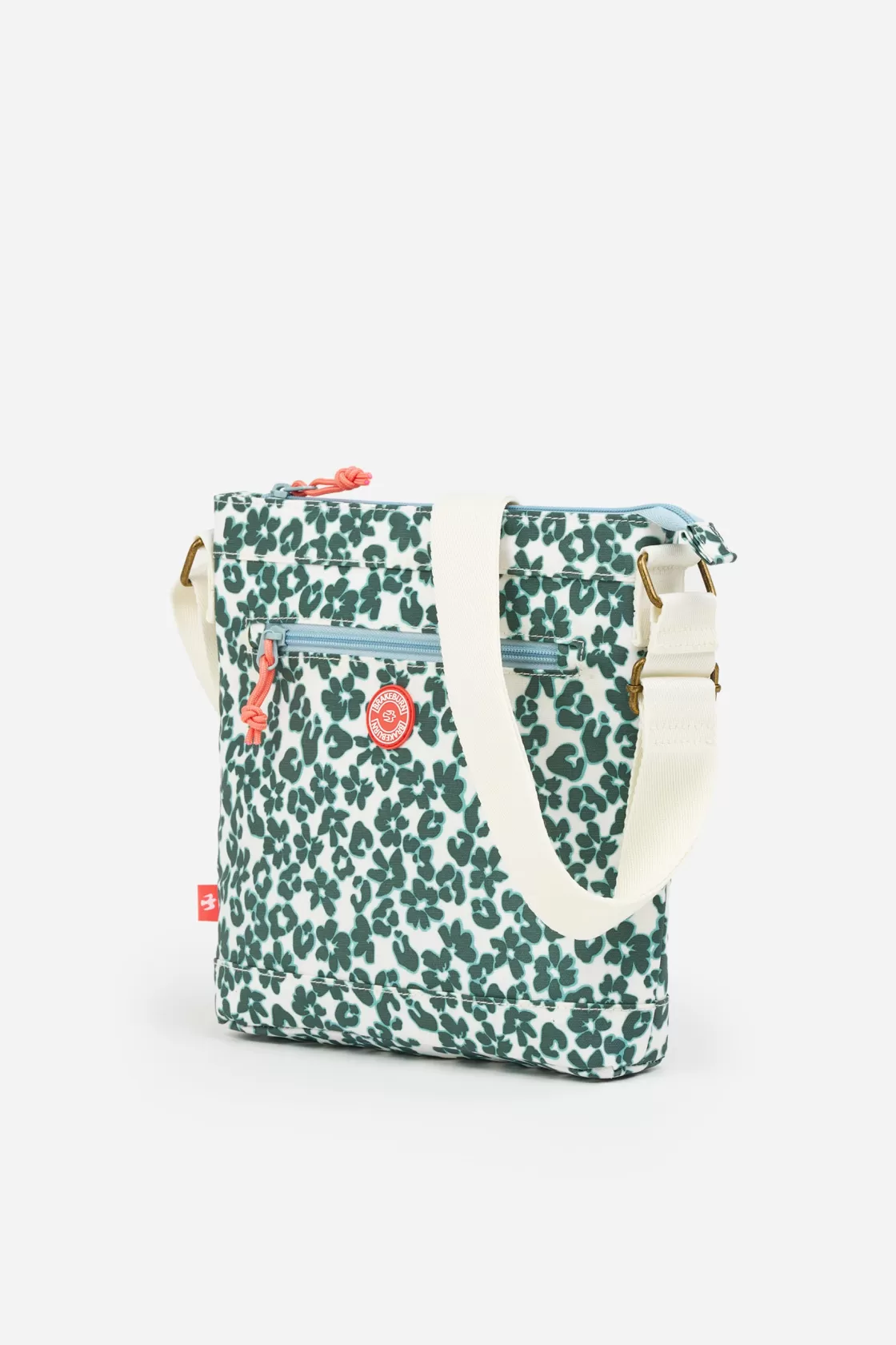 Bags>Brakeburn Cross Body Leopard Floral Bag Khaki