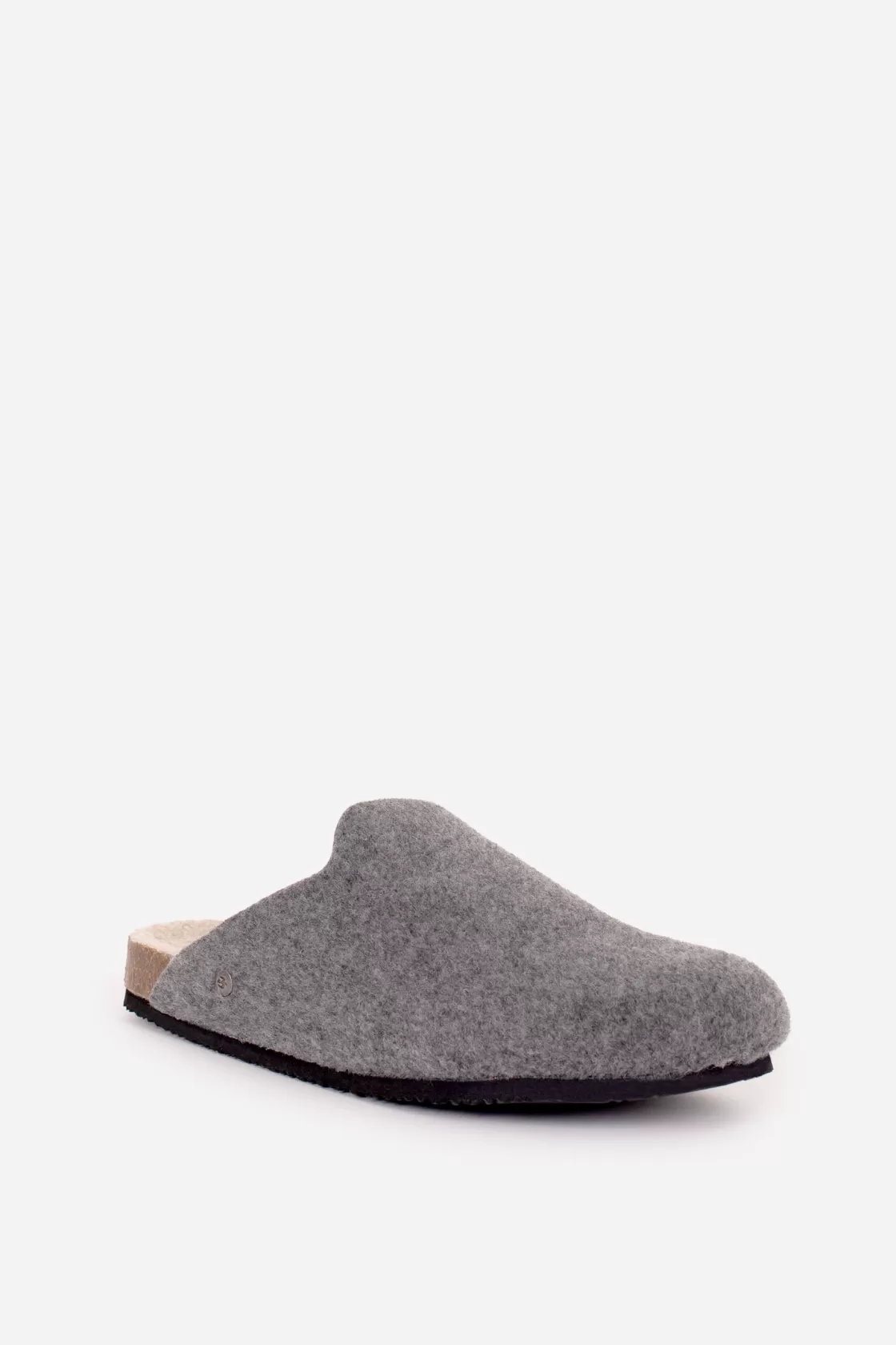 Slippers>Brakeburn Felt Classic Slipper Grey