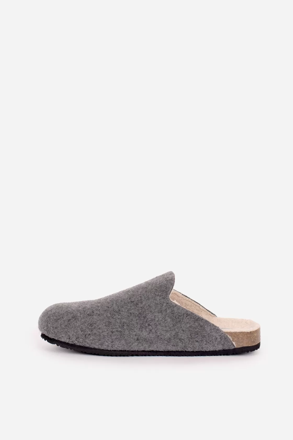 Slippers>Brakeburn Felt Classic Slipper Grey