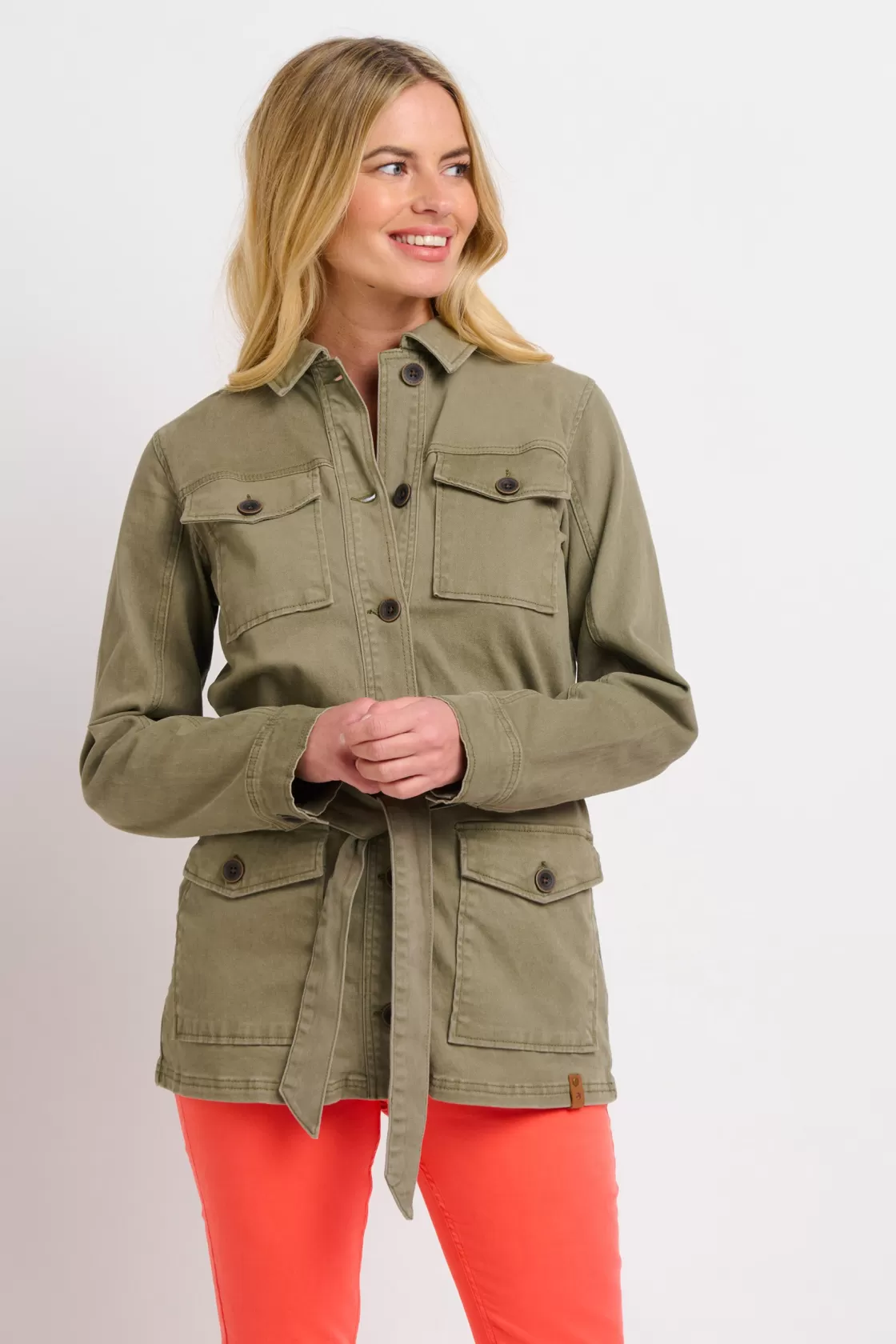 Coats And Jackets>Brakeburn Field Jacket Khaki