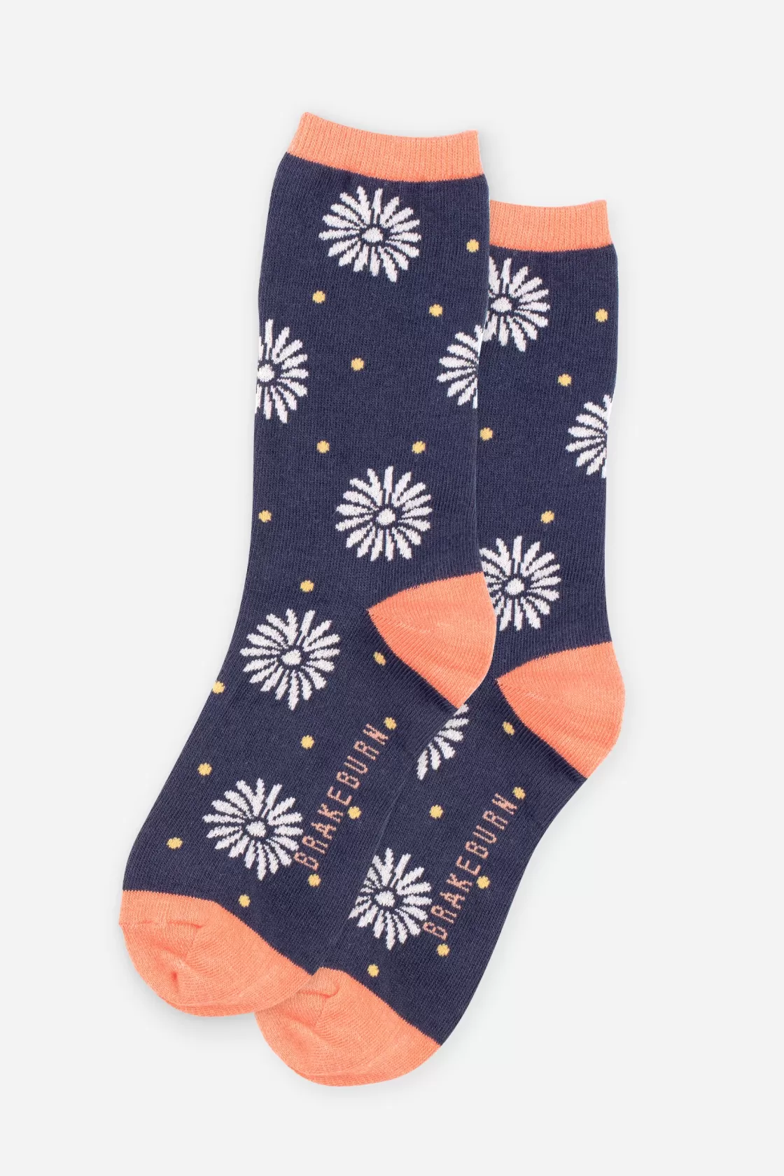 Socks>Brakeburn Flower Polka Socks Coral