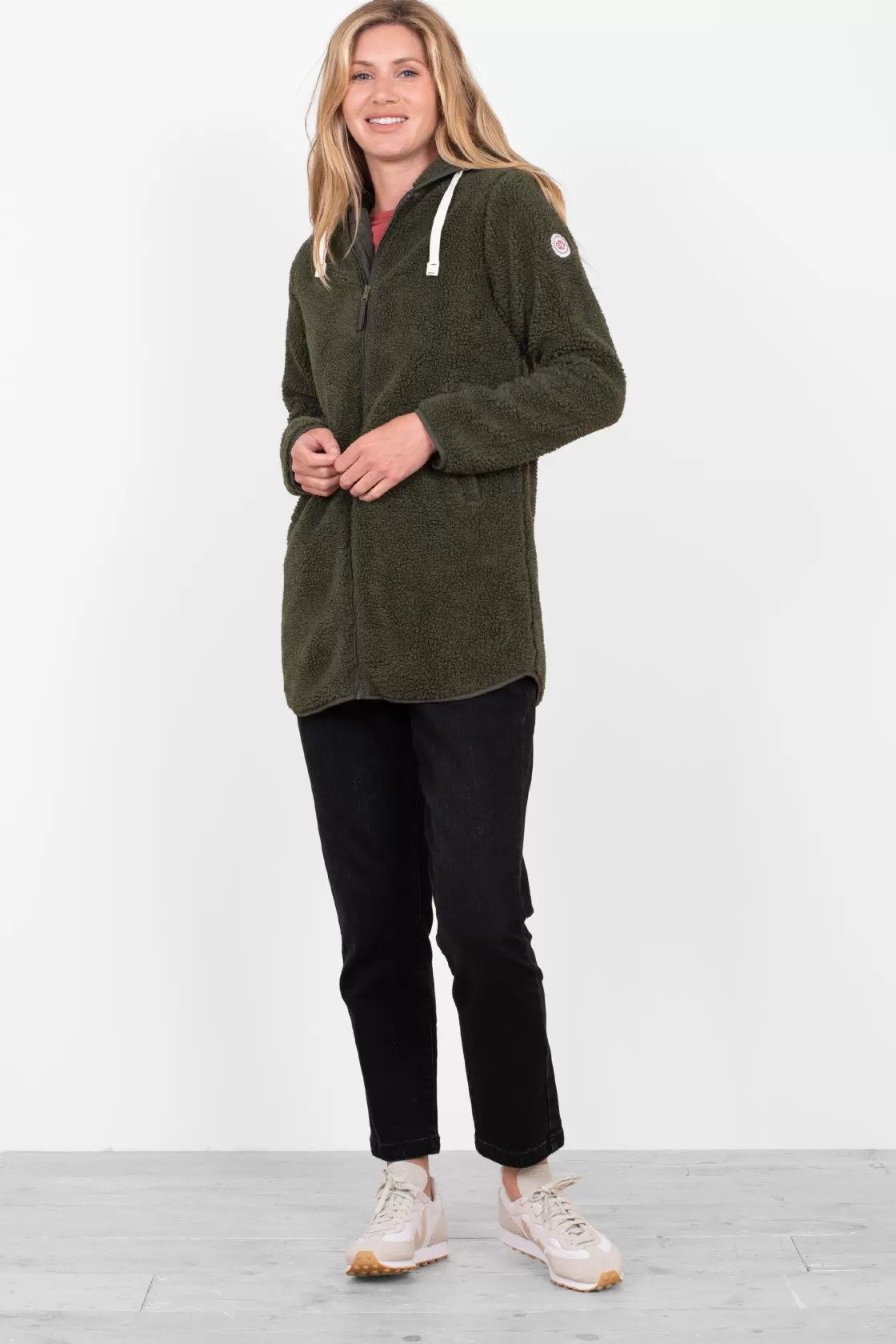 Coats And Jackets>Brakeburn Forest Borg Jacket Green