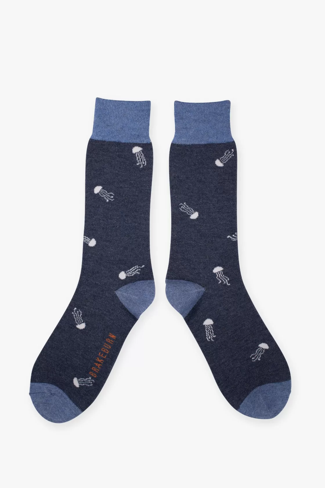 Socks>Brakeburn Jelly Fish Socks Blue