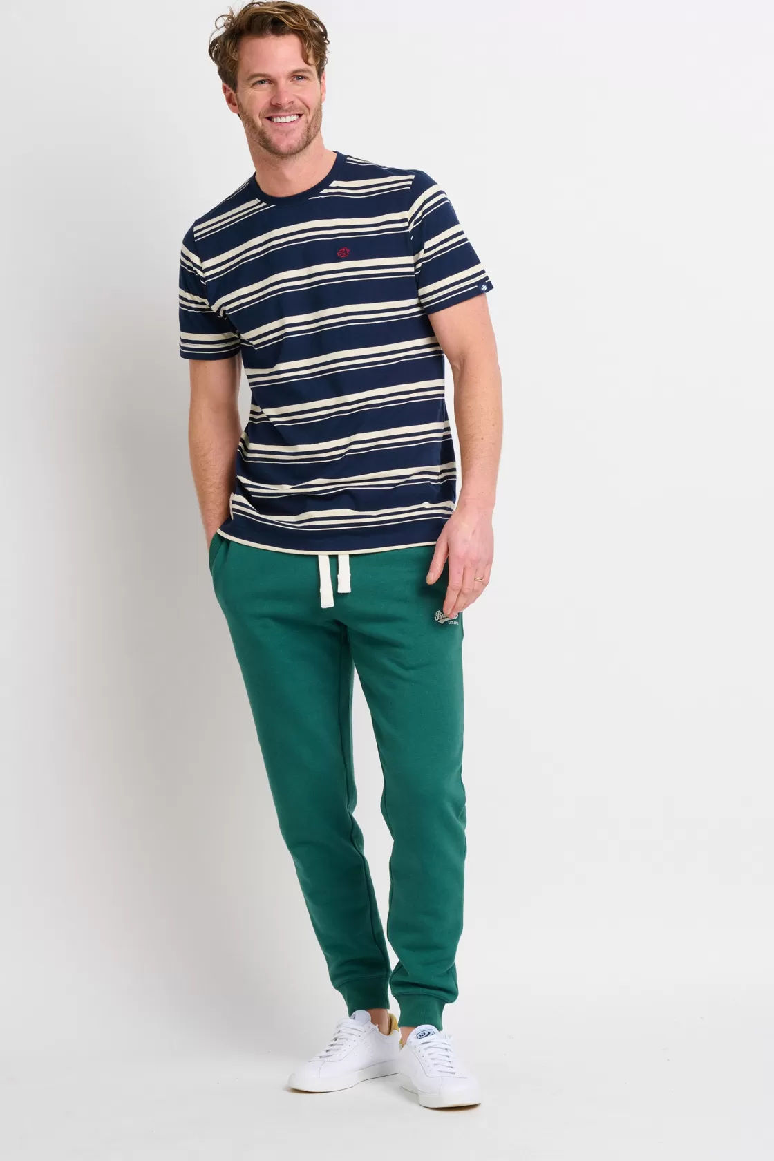 Trousers And Shorts>Brakeburn Joggers Green