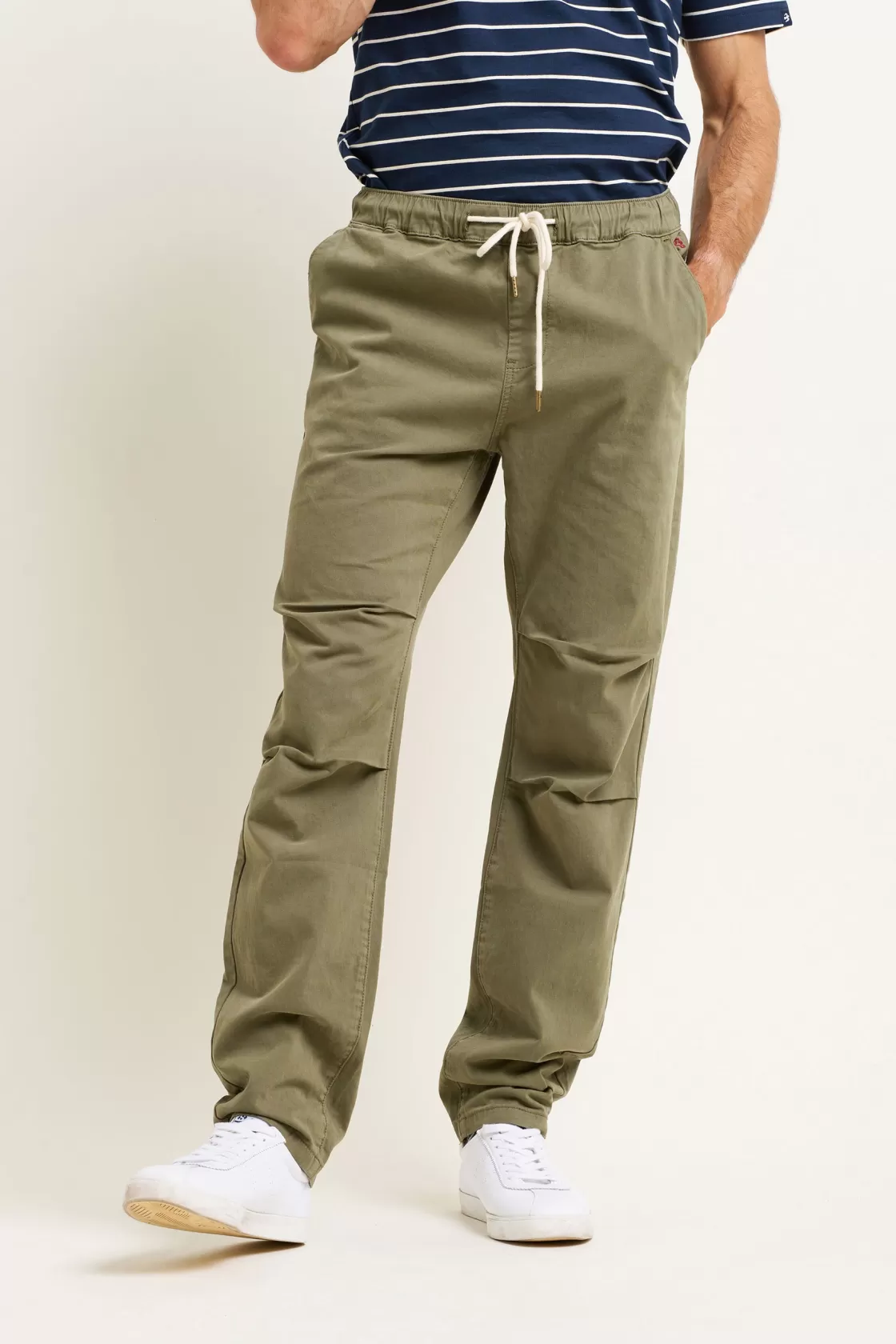 Trousers And Shorts>Brakeburn Khaki Fatigue Pants Green