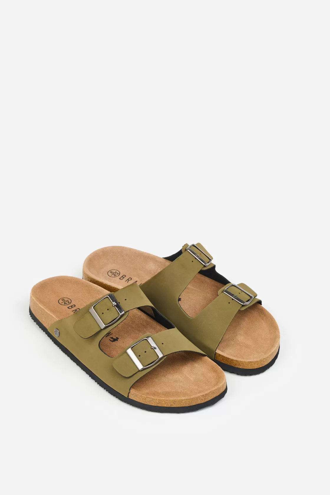 Sandals>Brakeburn Khaki Sandals Green