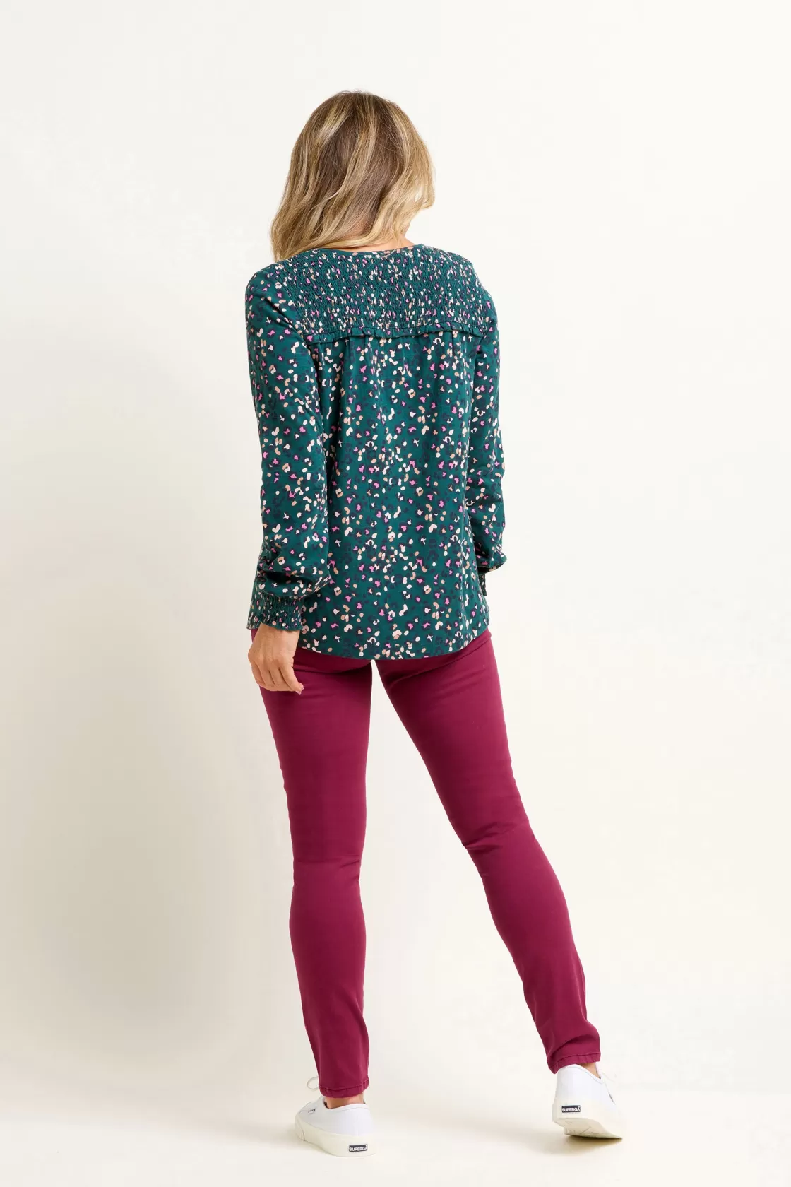 Tops, T-Shirts And Vests>Brakeburn Leopard Spot Long Sleeve Tee Multicoloured