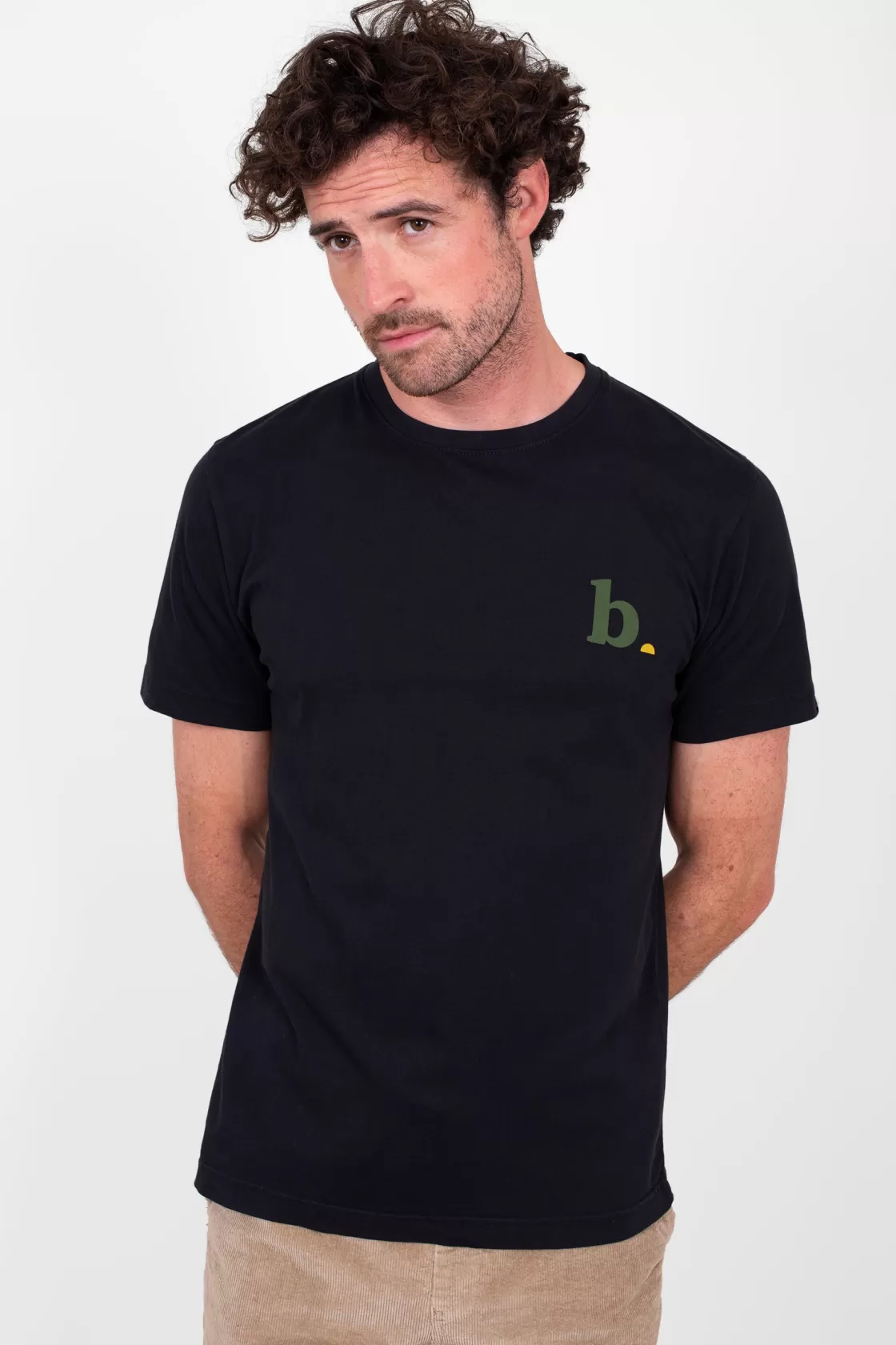 Tops And T-Shirts>Brakeburn Logo Tee Black