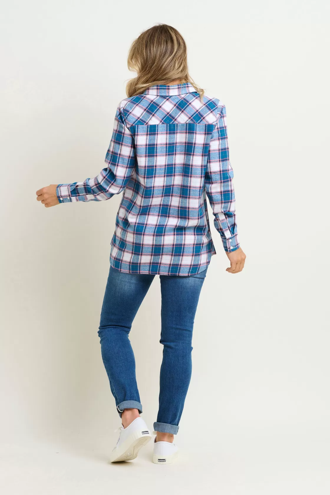 Shirts And Blouses>Brakeburn Lucille Flannel Shirt Blue