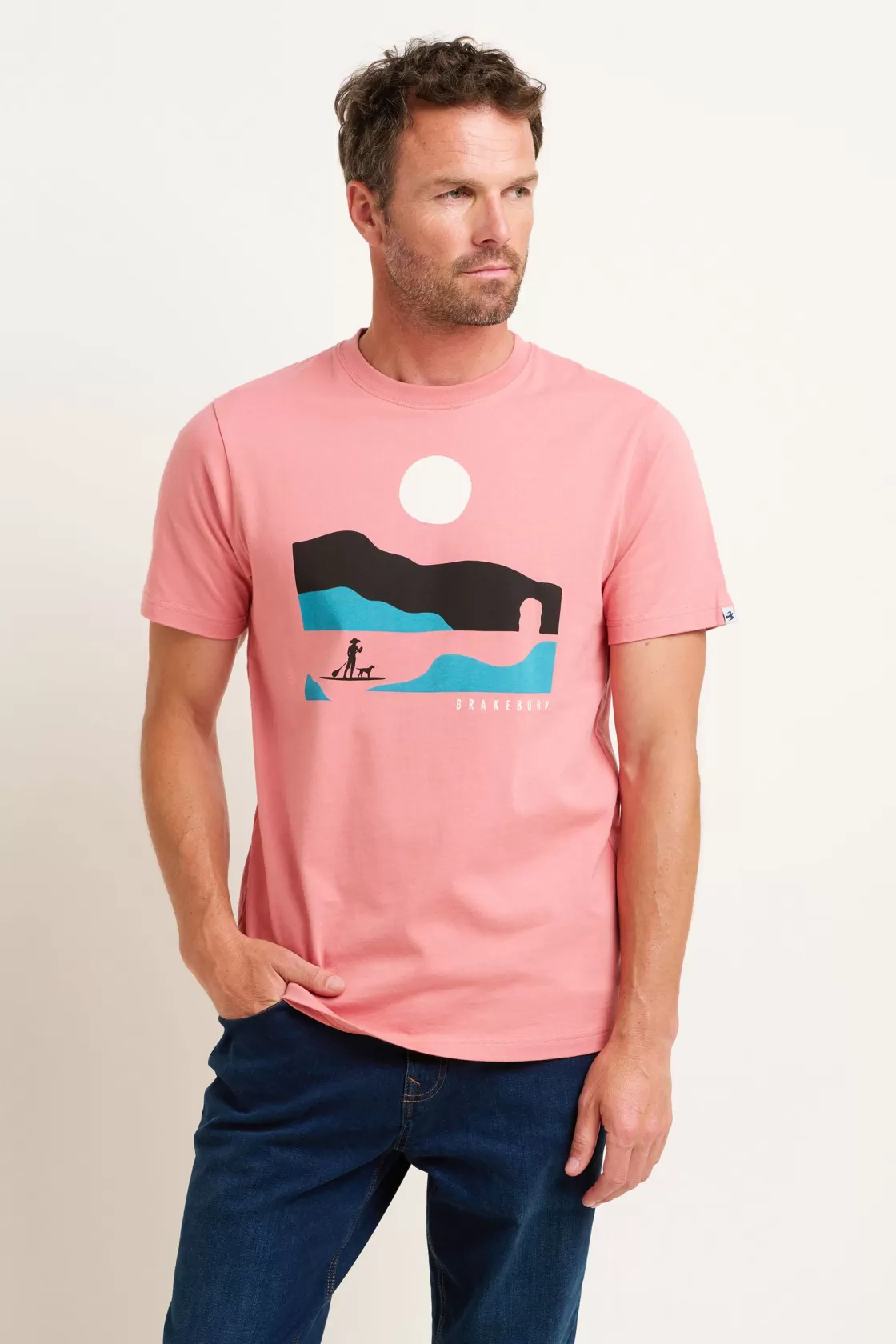 Tops And T-Shirts>Brakeburn Lulworth Tee Multicoloured