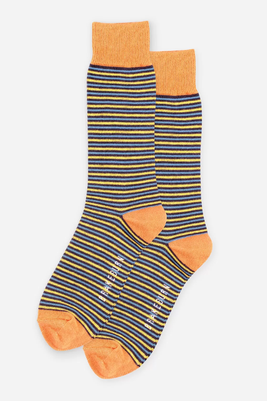 Socks>Brakeburn Mustard Stripe Socks Multicoloured