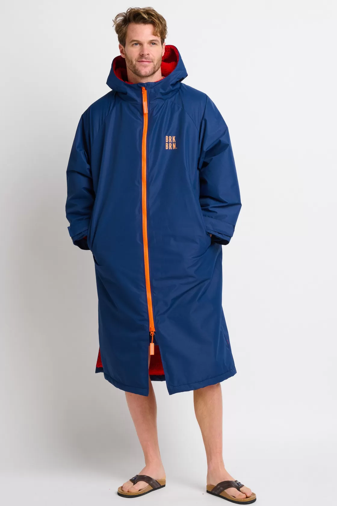 Coats And Jackets>Brakeburn Navy Chinook Changing Robe Multicoloured