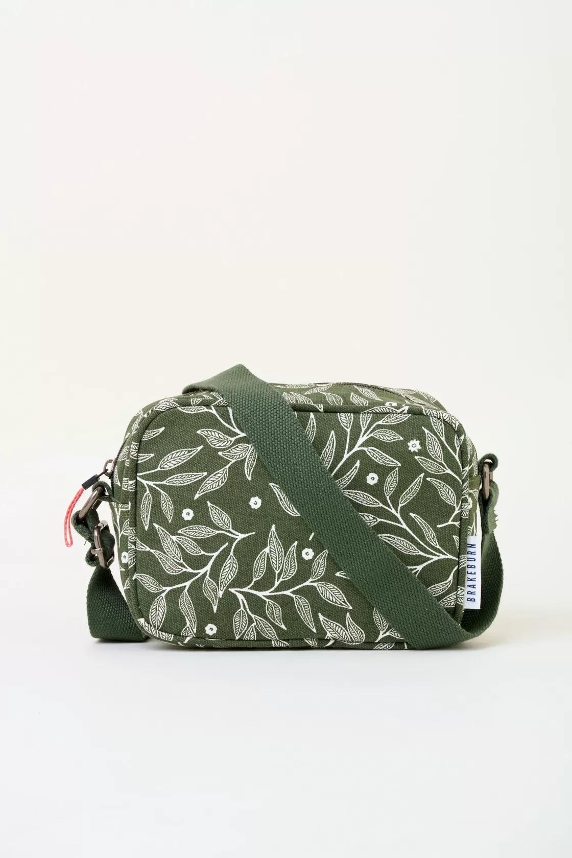 Bags>Brakeburn Orchard Leaf Medium Camera Cross Body Bag Green