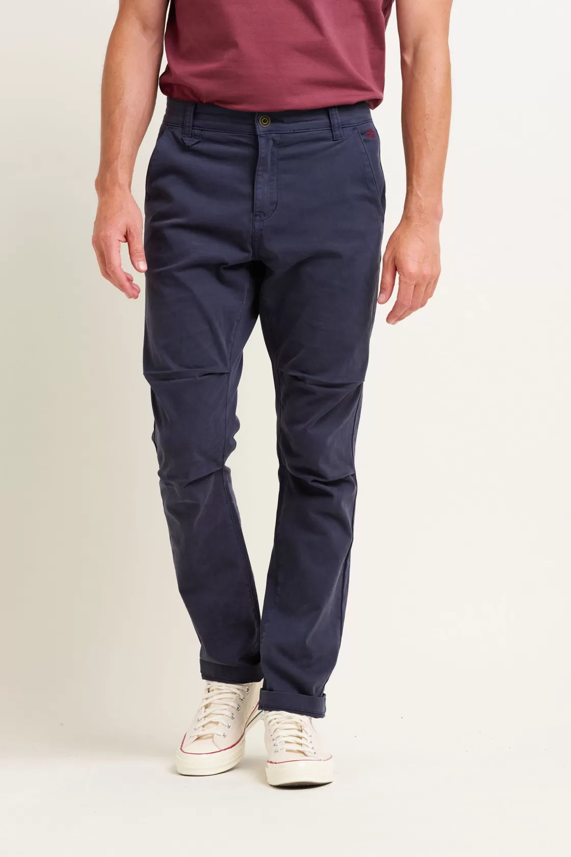 Trousers And Shorts>Brakeburn Outer Space Fixed Waist Pants Navy