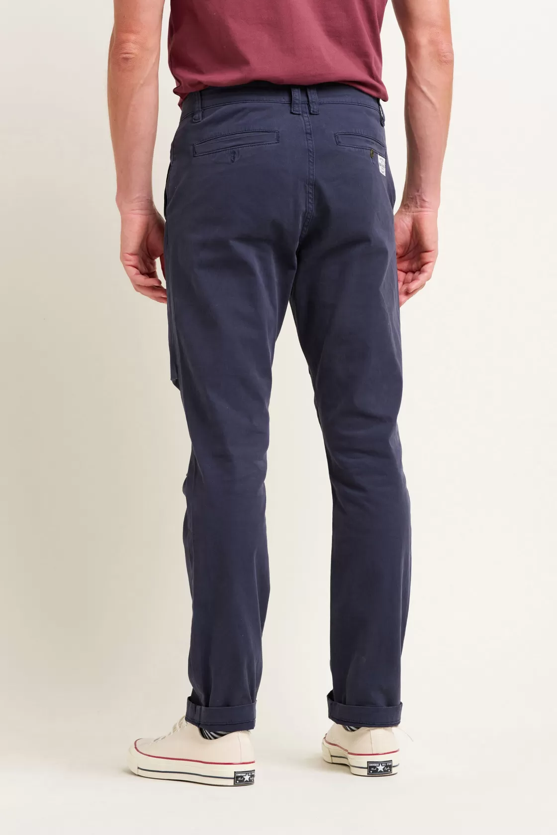 Trousers And Shorts>Brakeburn Outer Space Fixed Waist Pants Navy