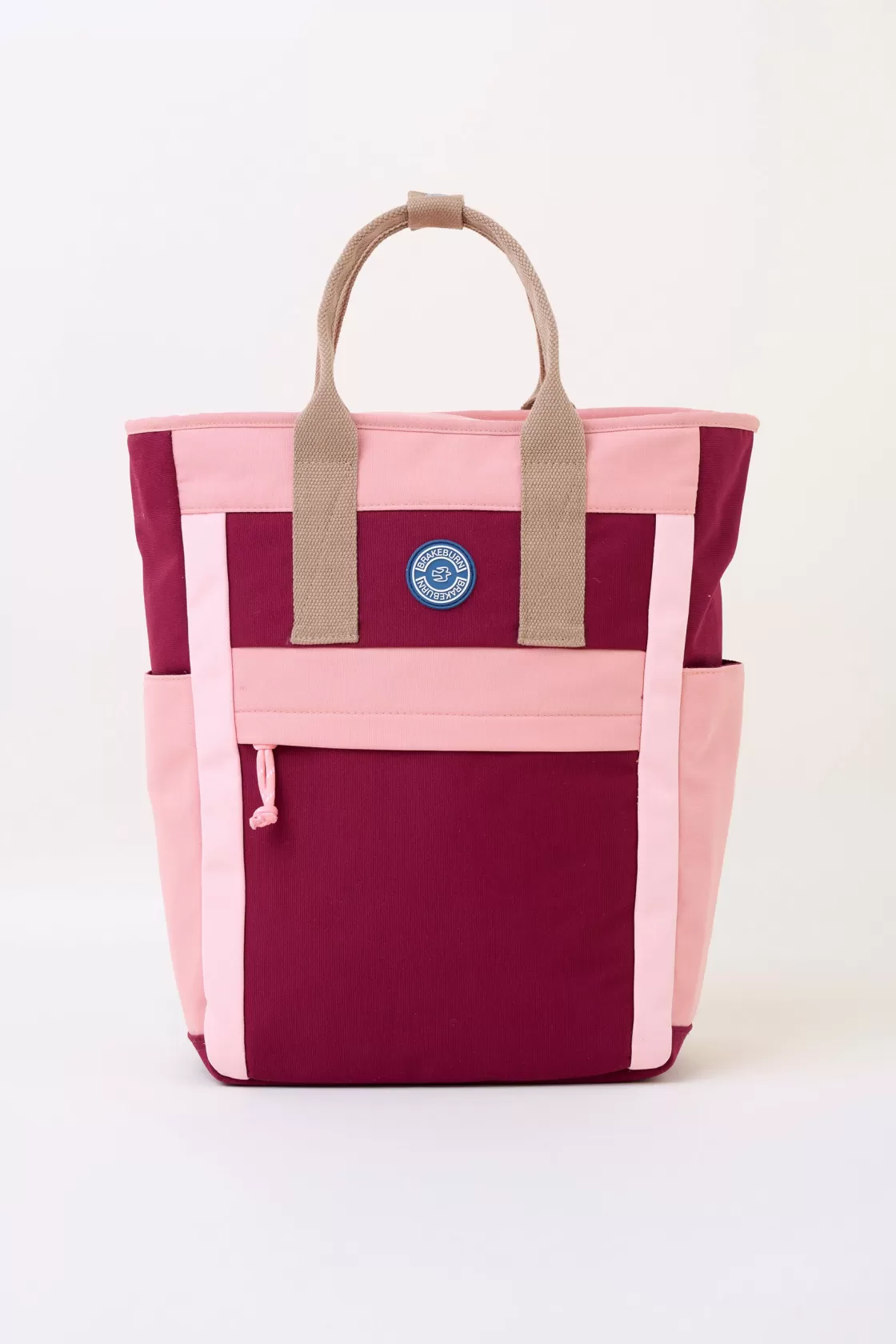 Bags>Brakeburn Pink Handbag Backpack Burgundy