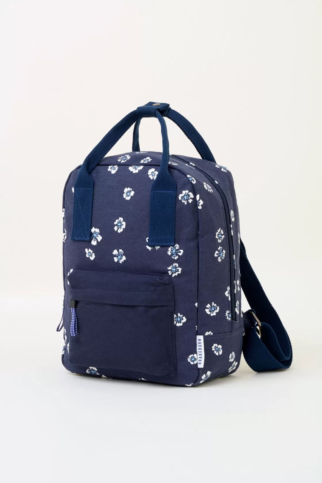 Bags>Brakeburn Polka Flora Classic Backpack Navy