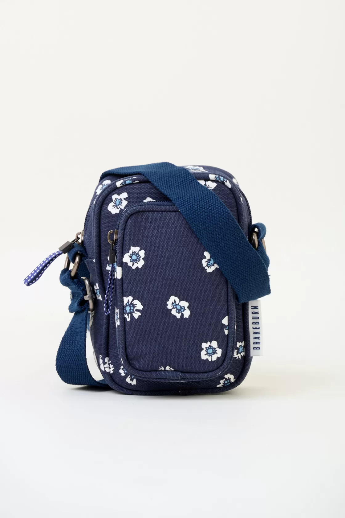 Bags>Brakeburn Polka Flora Small Pouch Cross Body Bag Navy