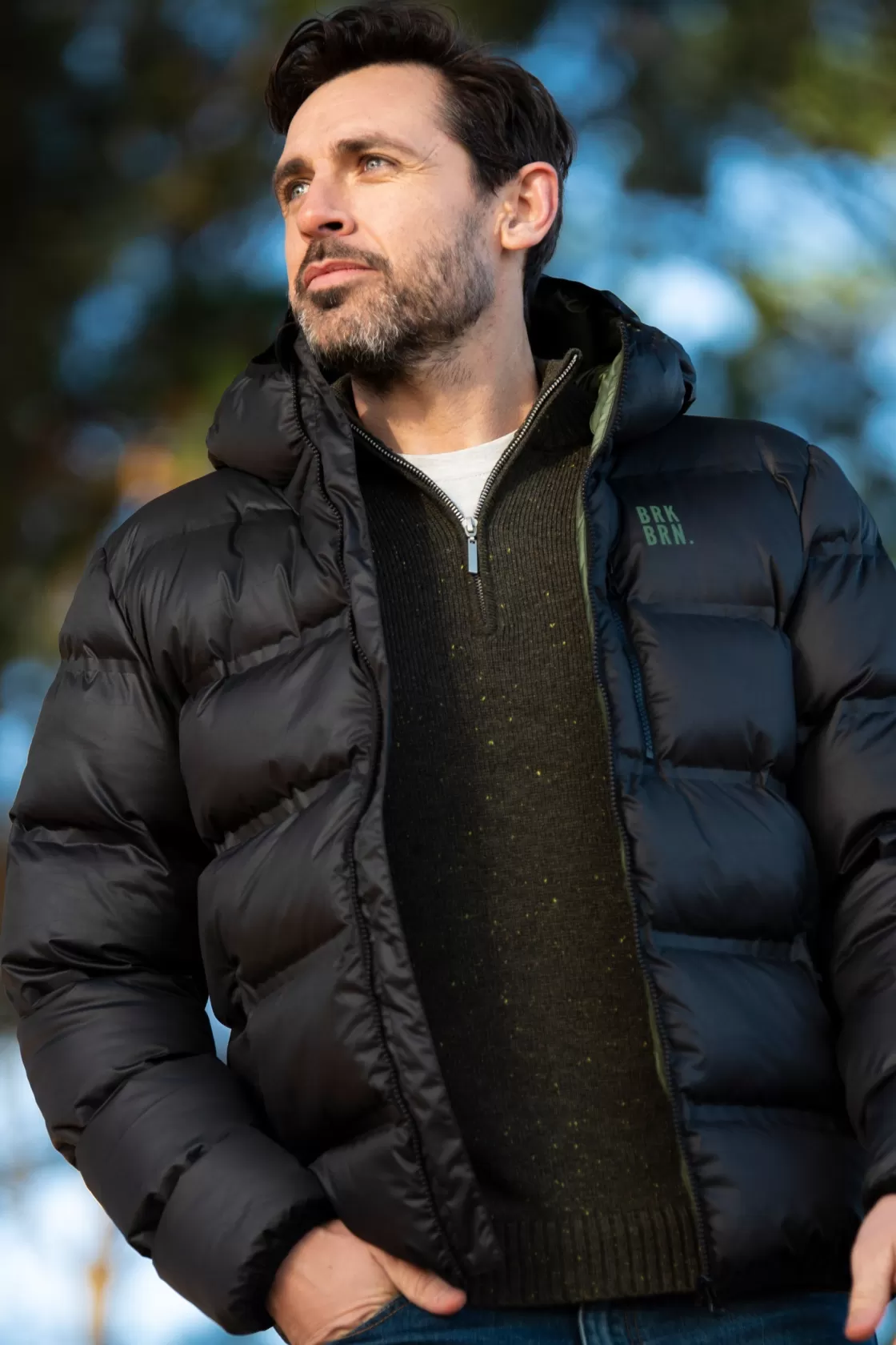 Coats And Jackets>Brakeburn Puffer Black