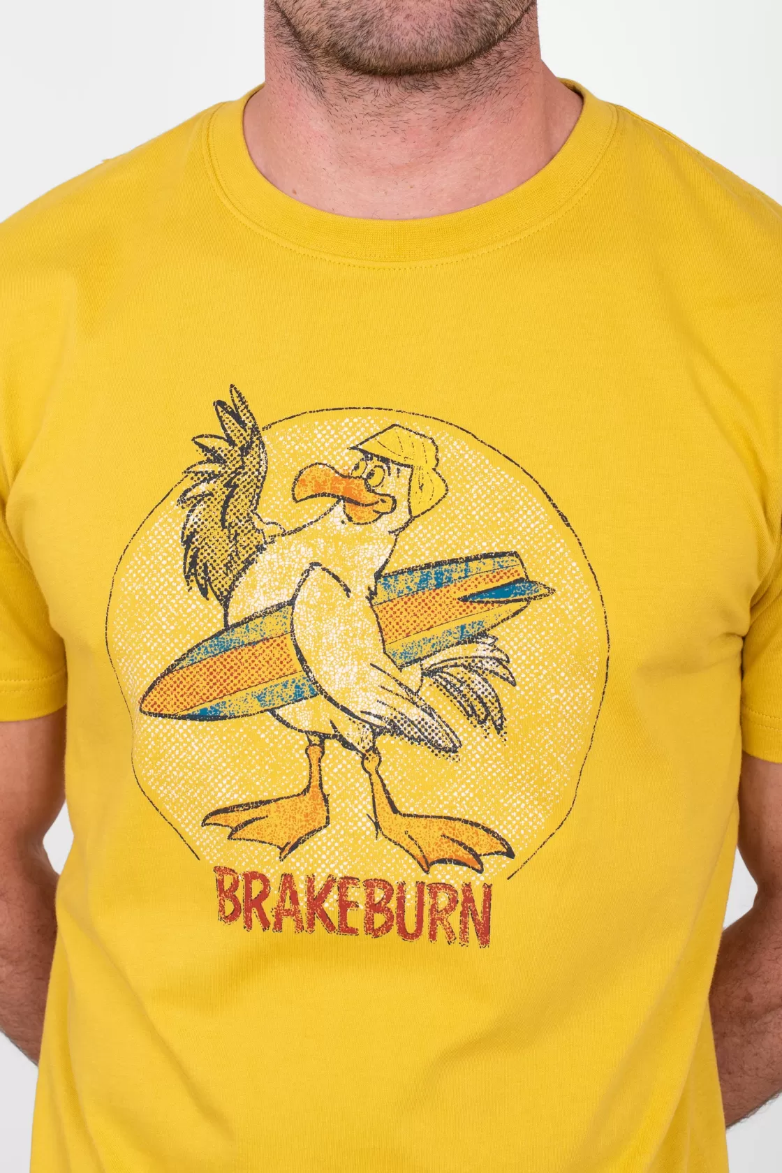 Tops And T-Shirts>Brakeburn Seagul Tee Yellow