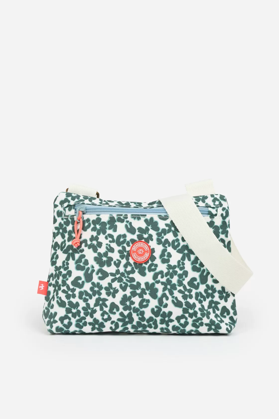 Bags>Brakeburn Small Cross Body Leopard Floral Bag Green