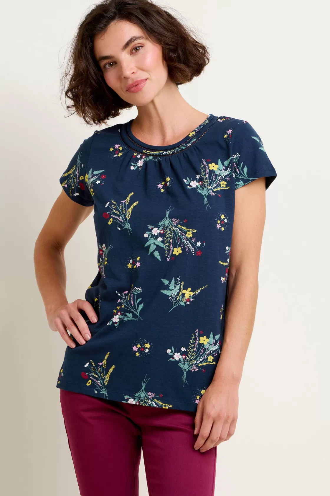 Tops, T-Shirts And Vests>Brakeburn Spring Bunches Tee Multicoloured