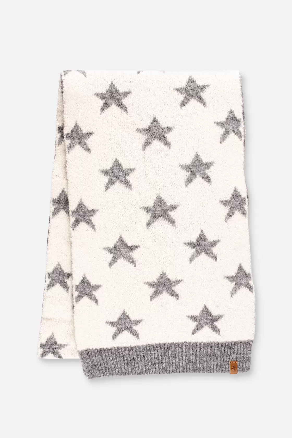 Hats And Gloves>Brakeburn Star Scarf Cream