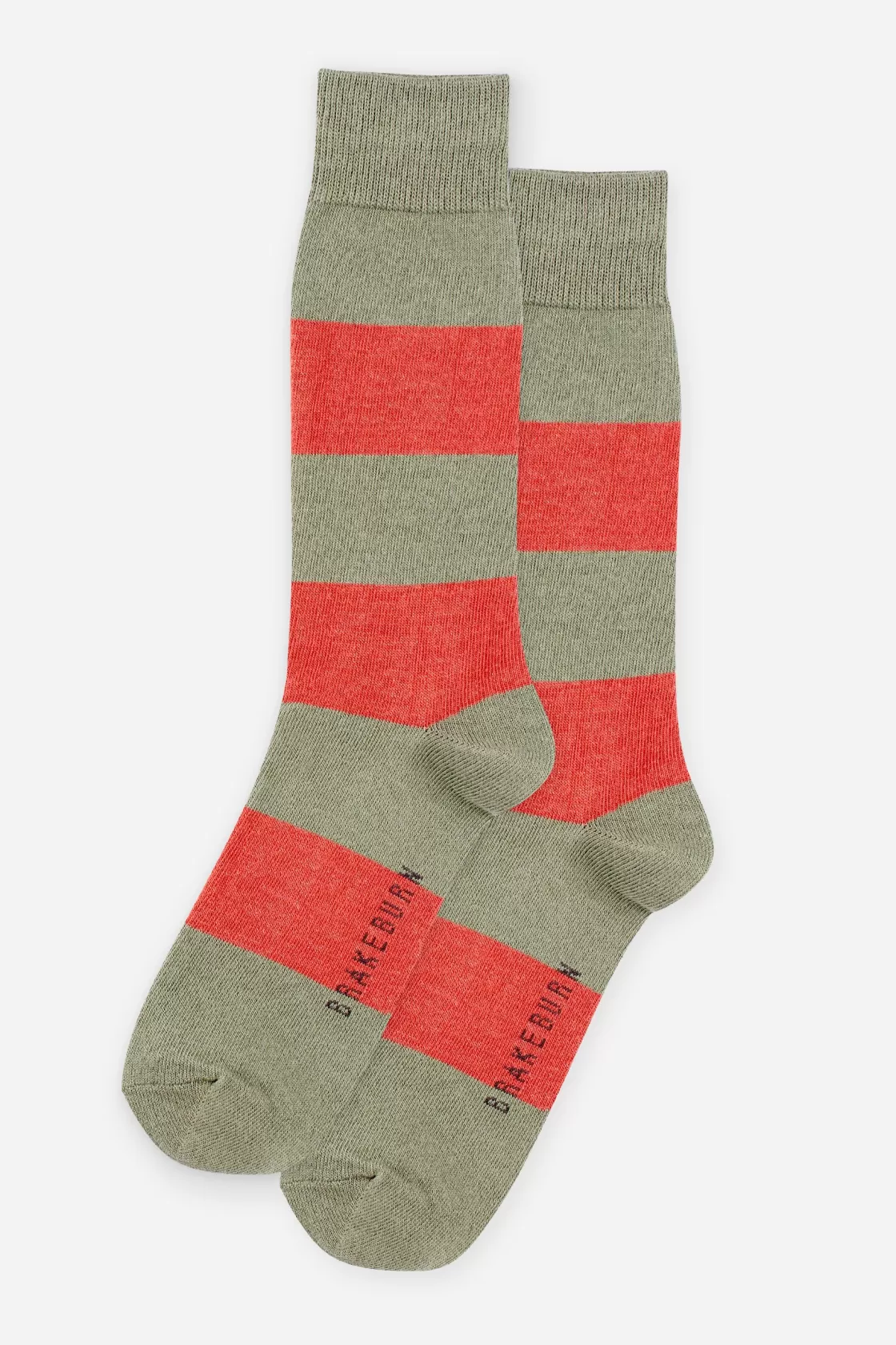 Socks>Brakeburn Stripe Socks Khaki