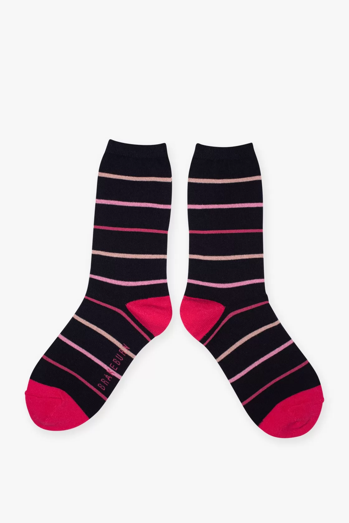 Socks>Brakeburn Stripe Socks Black