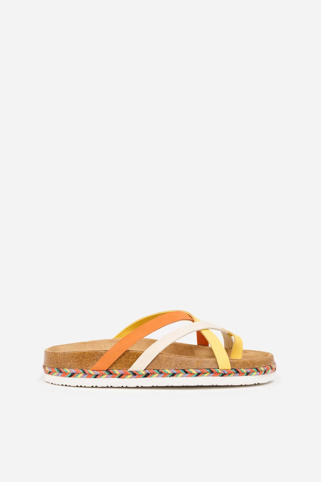 Sandals>Brakeburn Sunrise Multi Strap Sandals Multicoloured