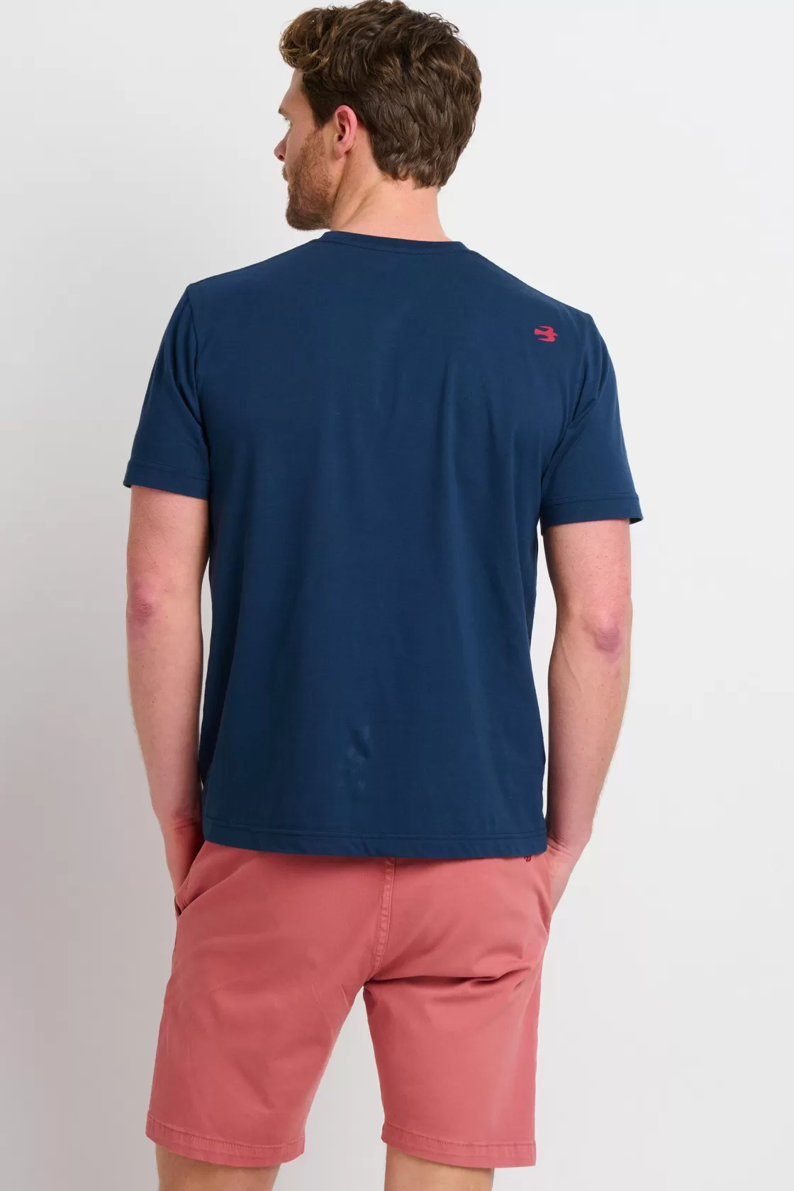 Tops And T-Shirts>Brakeburn Sunset Paddle Tee Navy