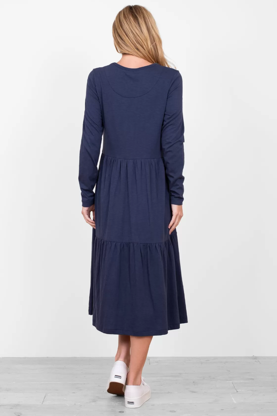 Dresses>Brakeburn Tinley Jersey Dress Navy