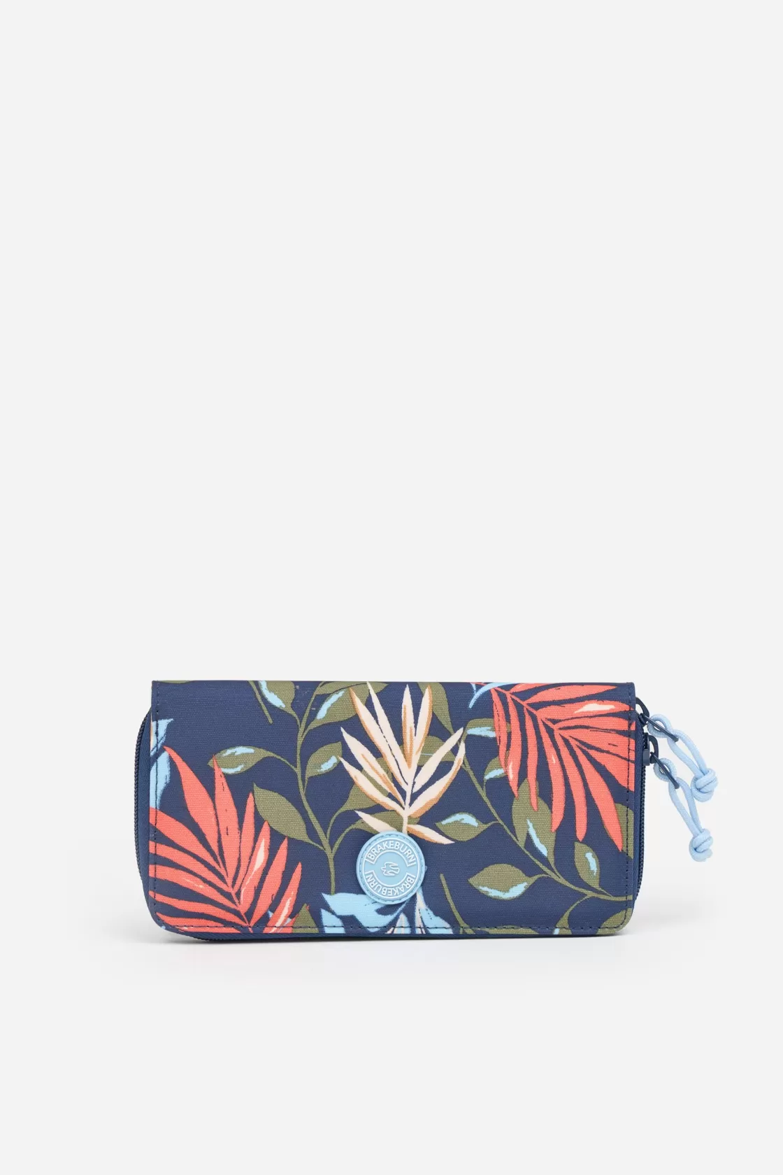 Purses>Brakeburn Trailing Tropics Purse Blue