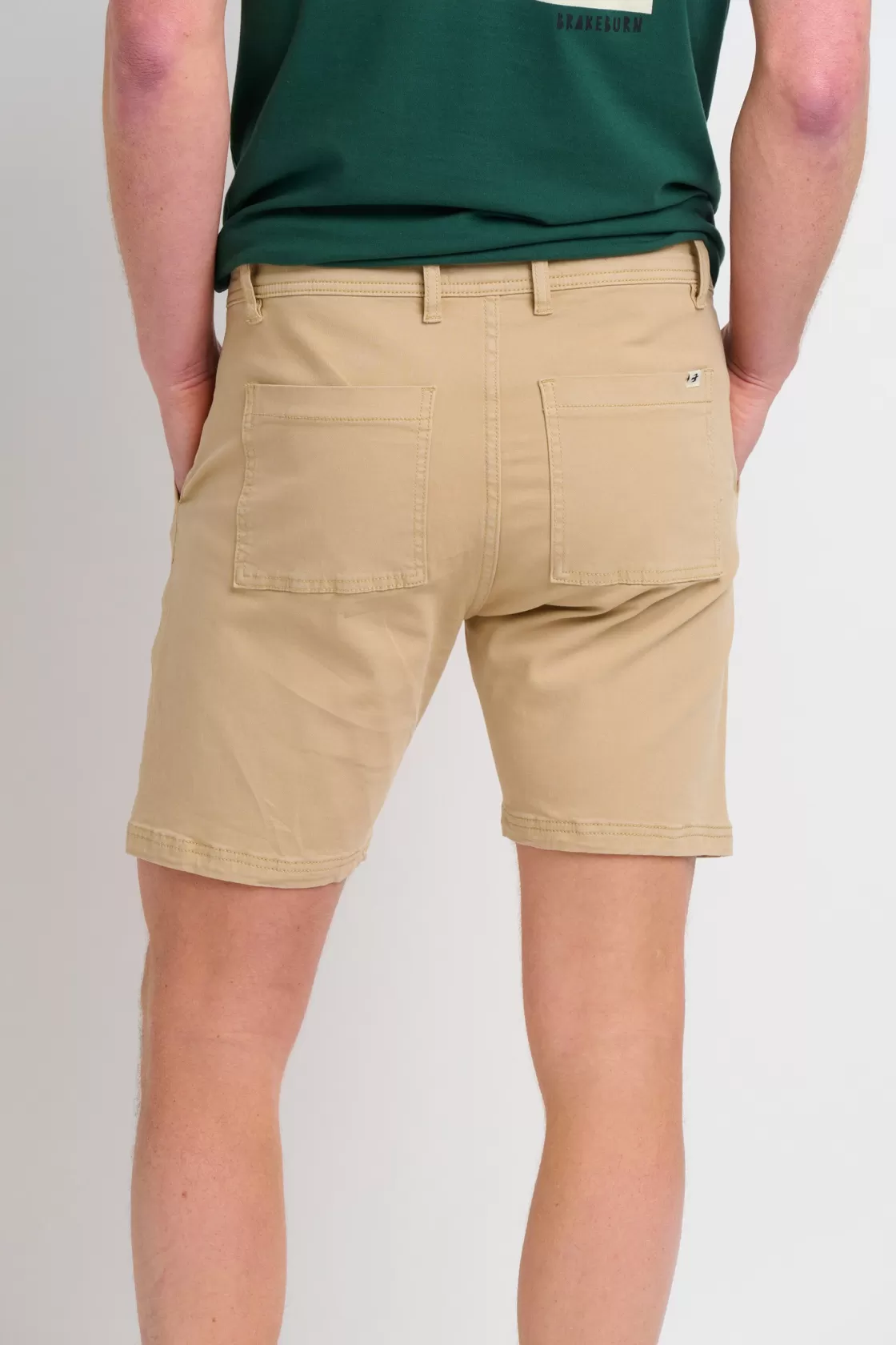 Trousers And Shorts>Brakeburn Utility Shorts Cream